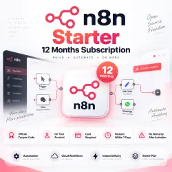 n8n Starter – 12 Months | Official Coupon Code | On Your Own Account