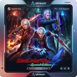 Лицензионный ключ Devil May Cry 4 - Special Edition (Steam, PC, СНГ) |atreum