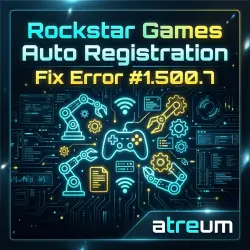Автоматическая регистрация аккаунта Rockstar Games: Обход ошибок #1.500.7 и #1.000.7 |atreum