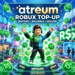 Пополнение от 80 до 22 500 Robux по входу (без GamePass) | atreum