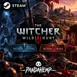 The Witcher 3: Wild Hunt (DLC: Blood and Wine + Hearts of Stone) | OFFLINE ACTIVATION | STEAM