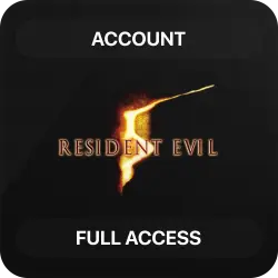 Resident Evil 5 | New Steam Account | Full Access | Automatic Delivery