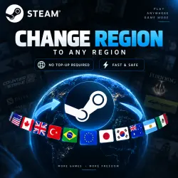 Changing the Steam region — for new Steam accounts only
