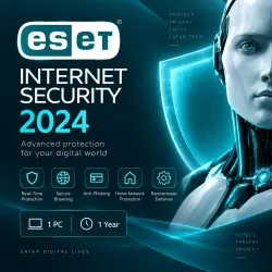 ESET Internet Security 2024 Key - 1 PC 1 Year - Global