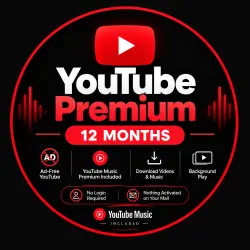 YouTube Premium Family Invite | 12 Months | No password needed