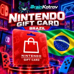 NINTENDO eSHOP BRAZIL | GIFT CARD | 50-500 BRL