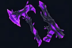 Purple Willow Set (Gun + Axe) | Murderers VS Sheriffs