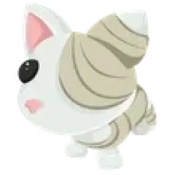 Halloween White Mummy Cat | Adopt Me! — Roblox, лот №214665