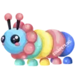 Gumball Caterpillar | Mega Neon | Adopt Me! — Roblox, лот №214685