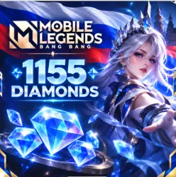 Mobile Legends - АЛМАЗЫ | 1155 АЛМАЗОВ, лот №207565