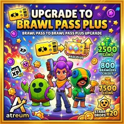 Быстрое улучшение Brawl Pass до Brawl Pass Plus | BRAWL STARS | ВСЕ РЕГИОНЫ |Mila