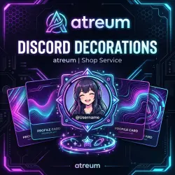 Украшения Discord: Аватар / Эффекты / Фоны (Любые комбинации, Онлайн 24/7) |Mila