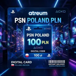 Карта пополнения PSN (Польша) 50–500 PLN ⚡️ Моментальная автодоставка |Mila