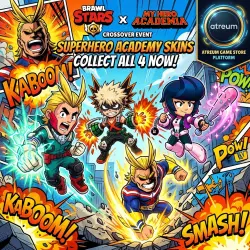 Brawl Stars × MY HERO ACADEMIA — Быстрое и безопасное получение скинов | Mila