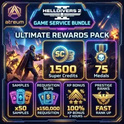 Набор Примарха: +БОНУС | 1500 Суперкредитов | Helldivers 2 (PC/PS/XBOX) |Mila