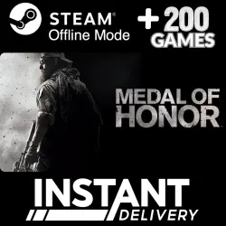 Medal of Honor (2010) Steam Offline | Extra Games +200 | Automatic Instant Delivery