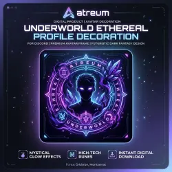Украшение для профиля Discord из коллекции Underworld подарком без входа в аккаунт |Mila