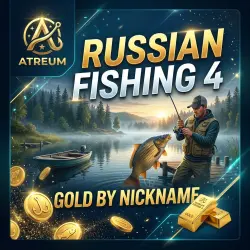 Русская Рыбалка 4 | 1-500 Золота по Никнейму |Mila