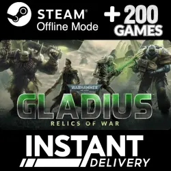 Warhammer 40,000: Gladius - Relics of War Steam Offline | Extra Games +200 | Automatic Instant Deliv