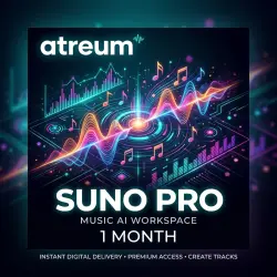 Премиум-доступ Suno Pro на 1 месяц | AI-генерация музыки и треков |Mila
