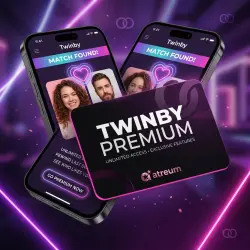 Премиум-подписка Twinby (7 дней / 1 месяц / 3 месяца) — Моментальная выдача |Mila
