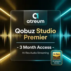 Музыкальная подписка Qobuz Studio Premier на 3 месяца с гарантией |Mila