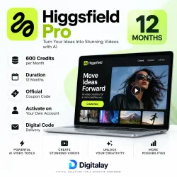 Higgsfield Pro — 12 Months | Official Coupon Code