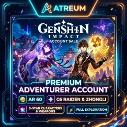 [EU] Genshin Impact: От 2 Легендарных Персонажей | Полный Доступ + Подарки за Отзыв |Mila