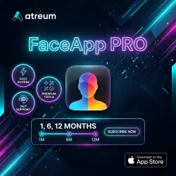 FaceApp PRO — Подписка на 1, 6 или 12 месяцев для iOS (iPhone, iPad) App Store |Mila
