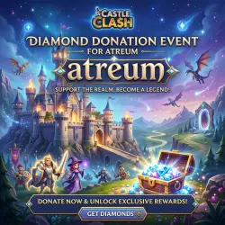 Castle Clash: Быстрый Донат Самоцветы / Алмазы (Diamonds) |Mila