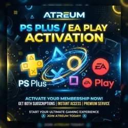 Быстрая активация подписки PS Plus и EA Play с Вашего баланса (Турция / Украина) |Mila