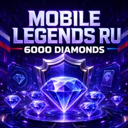 MOBILE LEGENDS 6000 DIAMONDS | RUSSIA | BY ID | AUTO DELIVERY