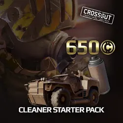 ADD-ON · Crossout – "Cleaner" Starter pack PS4/PS5 Ukr. UA/Turkey