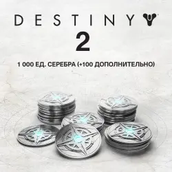 CURRENCY · 1000 (+100 Bonus) Destiny 2 Silver PS4/PS5 Ukr. UA/Turkey
