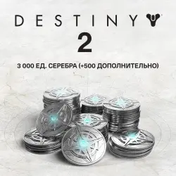 CURRENCY · 3000 (+500 Bonus) Destiny 2 Silver PS4/PS5 Ukr. UA/Turkey