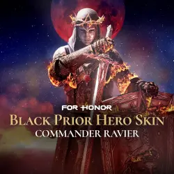 ADD-ON · Commander Ravier – Black Prior Hero Skin – FOR HONOR PS4/PS5 Ukr. UA/Turkey