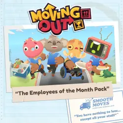 ДОПОЛНЕНИЕ · Moving Out - The Employees of the Month Pack PS4 Укр. UA/Турция -75%
