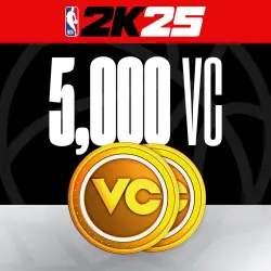 CURRENCY · NBA 2K25 5,000 Virtual Currency Pack PS4/PS5 Ukr. UA/Turkey