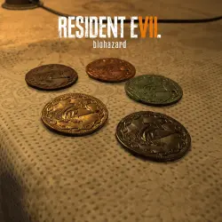 ADD-ON · RESIDENT EVIL 7 - 5-Coin Set & Madhouse Mode Unlock PS4/PS5 Ukr. UA/Turkey -25%