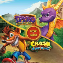 Spyro + Crash Remastered Game Bundle PS4 Ukr. UA/Turkey
