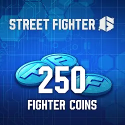 ВАЛЮТА · Street Fighter 6 - 250 Fighter Coins PS4/PS5 Укр. UA/Турция