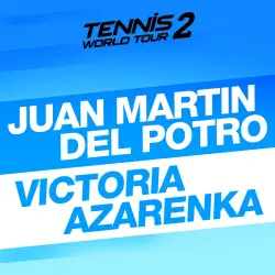 ADD-ON · Tennis World Tour 2 - Juan Martin Del Potro & Victoria Azarenka PS4 Ukraine/Turkey