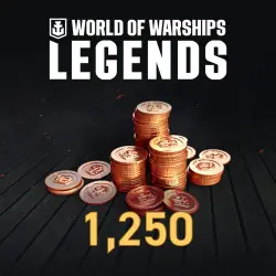 CURRENCY · World of Warships: Legends - PS4 1,250 Doubloons PS4/PS5 Ukr. UA/Turkey