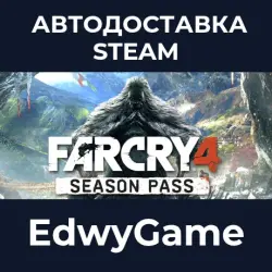 Far Cry 4 Season Pass · DLC STEAM GIFT · AUTO-DELIVERY