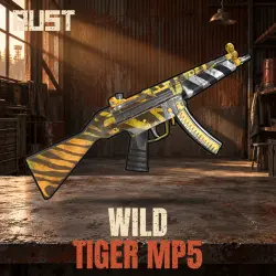 Wild Tiger Mp5 — скин оружия в Rust, лот №260777