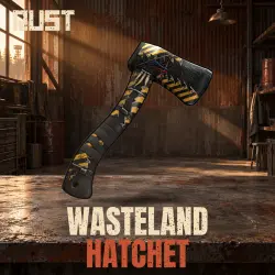 Wasteland Hatchet — скин оружия в Rust, лот №260781