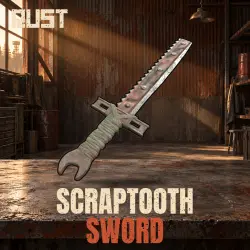 Scraptooth Sword — скин оружия в Rust, лот №260789