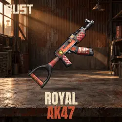 Royal AK47 — скин оружия в Rust, лот №260797