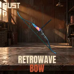 Retrowave Bow — скин оружия в Rust, лот №260799