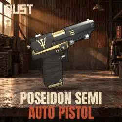 Poseidon Semi Auto Pistol — скин оружия в Rust, лот №260818